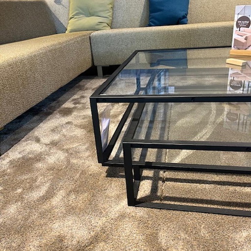 Spectrum Tangled Square coffee table – salontafels, Glass