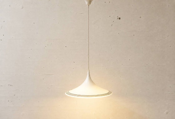 Pendant lamp "Witch's Hat" by Meblo Guzzini, 1970s – Ceiling lights, Plastic (photo 2 of 13)
