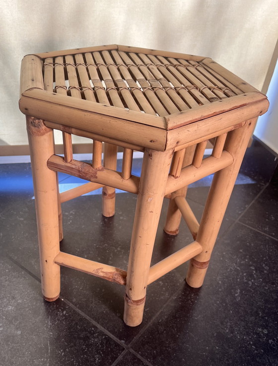 Image 1 of Bamboe bijzettafeltje