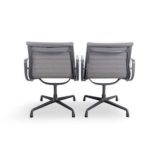 Image 1 of 2x Vitra EA 107 Bürostuhl Vitra Charles Ray Eames hopsak grau