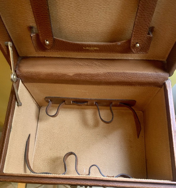 Iconique Vanity-case LANCEL modèle Kevin - années 70, Autres sacs, Marron (photo 12 sur 13)