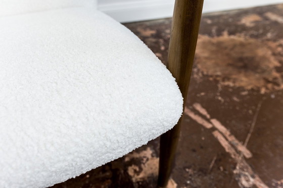 Image 1 of Mid Century Sessel mit hoher Rückenlehne von Edmund Homa, GFM, Polen, 1960er Jahre