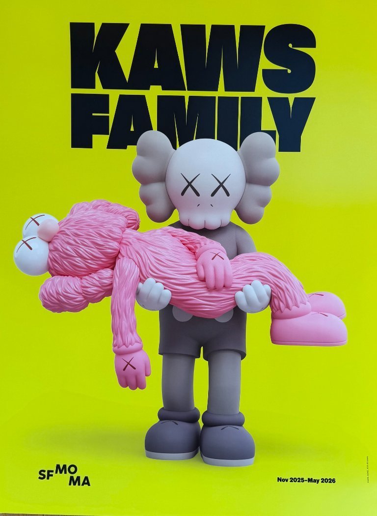 KAWS – Gone, 2020, Exhibition Poster (2025), Copyright Kaws