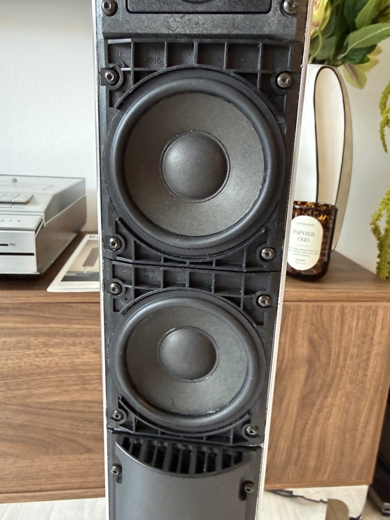 Image 1 of Bang & Olufsen BeoSound Ouverture with BeoLab 6000, original stand and Beo4