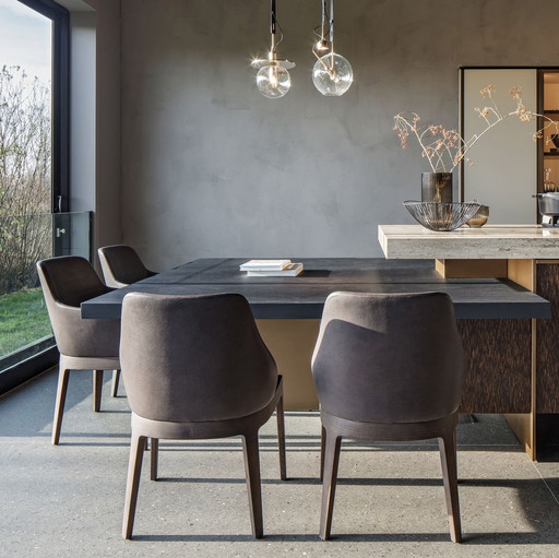 Chaise de salle à manger Chelsea de Molteni&C (lot de 4)