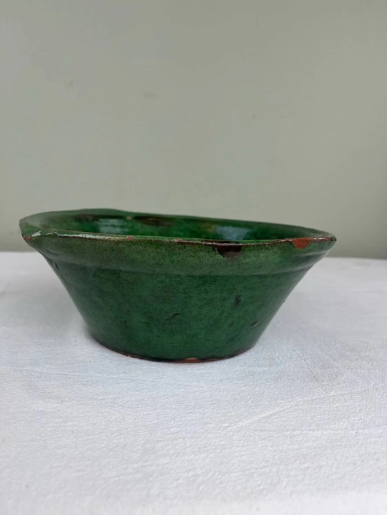 Ciotola in terracotta smaltata verde – Ciotole, Brutalist (photo 3 of 9)