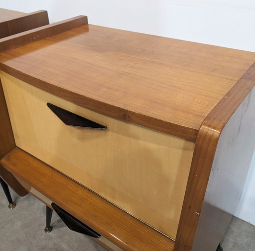 Rockabilly nachtkastjes, jaren 50