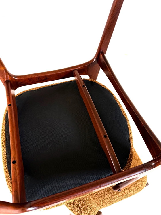 6x restored Dining chairs, Erik Buch ‘60 – Wood, Textile (photo 14 of 15)