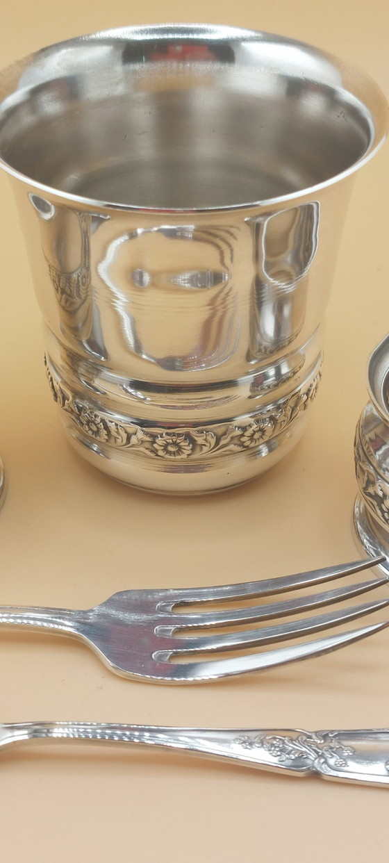 Versilbertes Tafelservice – Govaers, Besteckkassetten, Metal, Silver (photo 10 of 11)