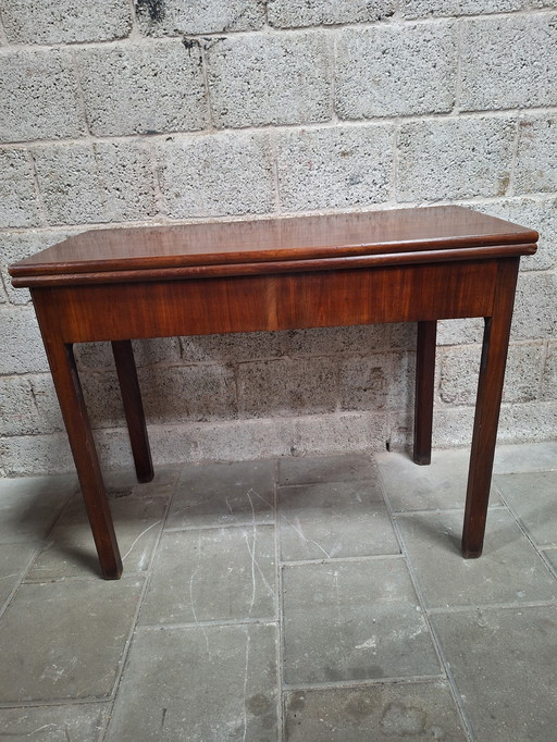 Console en acajou 19e siècle