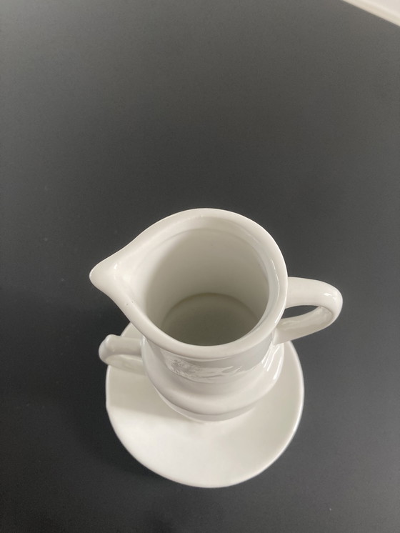 Image 1 of Modern vase made of stacked tableware