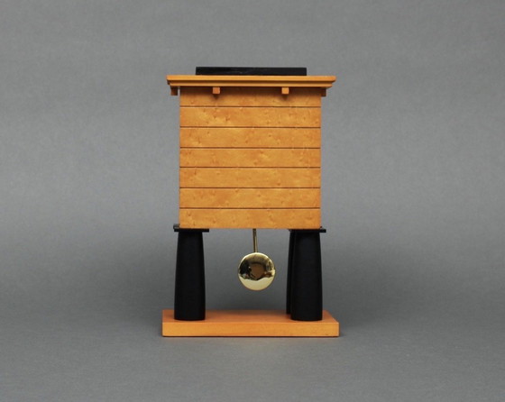Image 1 of ALESSI MANTEL CLOCK TISCHUHR BY MICHAEL GRAVES MEMPHIS POSTMODERNE