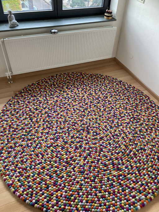 HAY Pinocchio mehrfarbiger Teppich