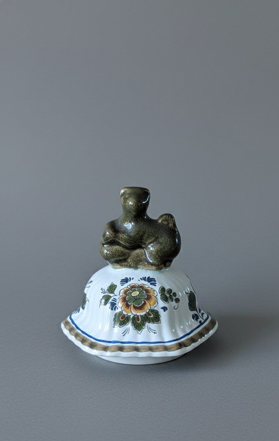 Image 1 of Set di 3 vasi Delftware – Polychroom Holland – Fatti a mano