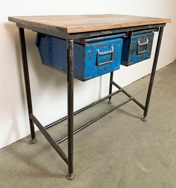 Image 1 of Vintage Industrial Worktable, 1960s