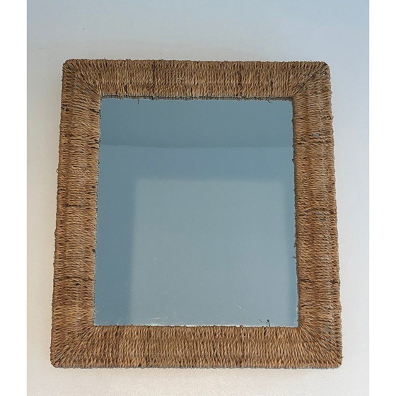 Image 1 of Vintage rope wall mirror, 1970