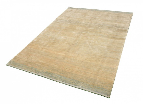 Image 1 of Handgeknüpfter Gabbeh Loribaft Teppich – 202 x 157 cm – Natürliche Sandtöne & Schlichte Eleganz