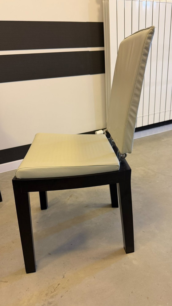 Image 1 of Sedie da pranzo vintage Giorgetti di Massimo Scolari - Set di 8