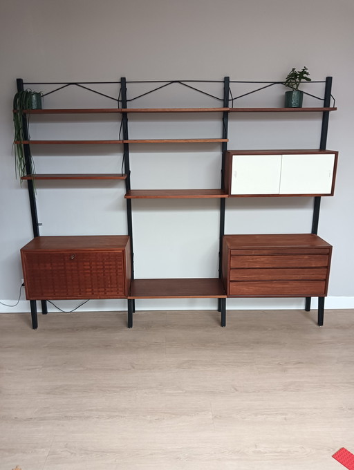 Wall unit cadovius for Royal System Denmark
