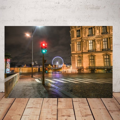 Photo imprimée sur plexiglas / Fête jardin des plantes Paris