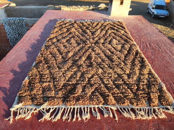 Tappeto marocchino Beni Ouarain 300 × 200 cm – Tappeto berbero in lana fatto a mano – Tappeti, Wool (photo 7 of 10)