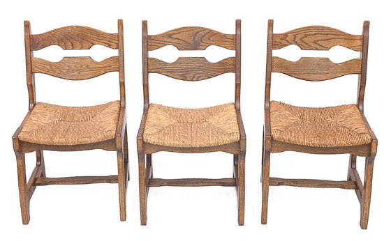 Image 1 of Set of 6 Guillerme and Chambron chairs