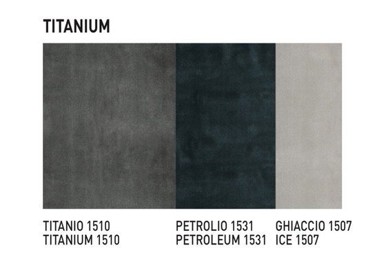 Image 1 of Tapis design Minotti « Dibbets Flag - Titanium » (4,45 x 6,75)