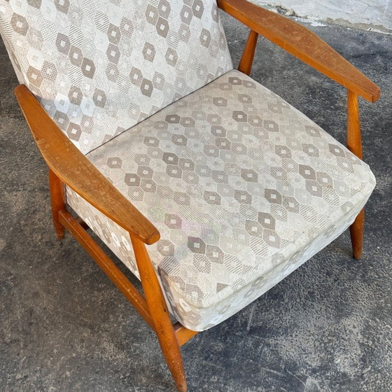 Image 1 of Een paar Hongaarse fauteuils in mid-century modern stijl, 1960