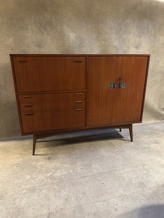 Image 1 of Vintage Teak Highboard