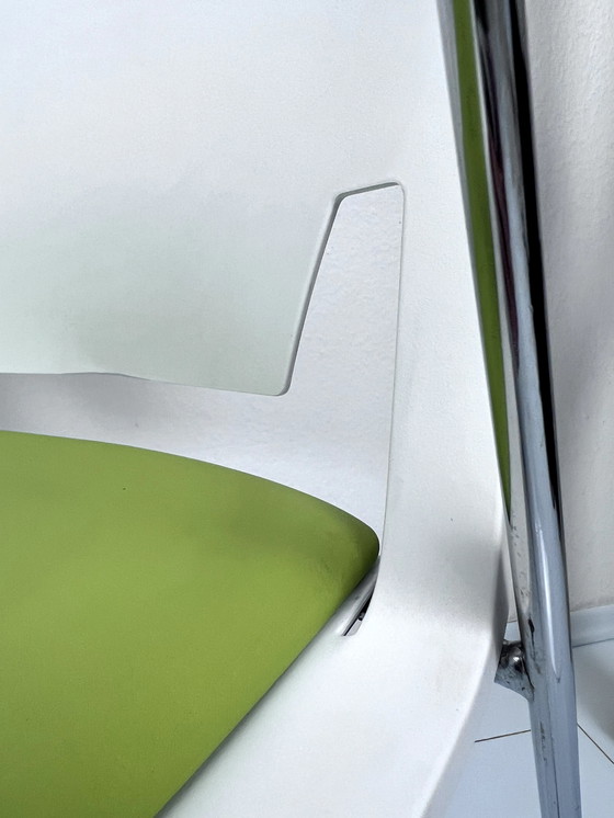 Image 1 of Haworth Very Comforto 62 con rivestimento del sedile e braccioli - impilabile