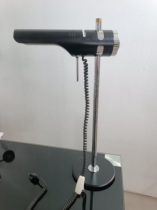 Bureaulamp model 603 van M. Marca, jaren 70. – tafellampen, Metal (photo 2 of 14)