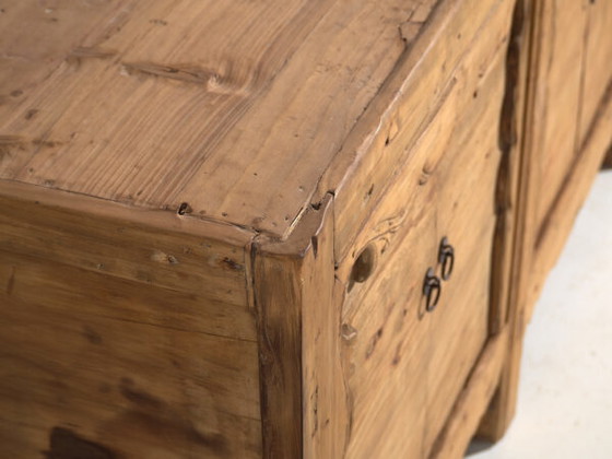 Antique Chinese sideboard with four doors (c.1900) #12 (photo 16 of 40)
