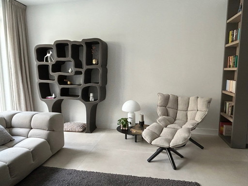 Leather cabinet Werner Neumann