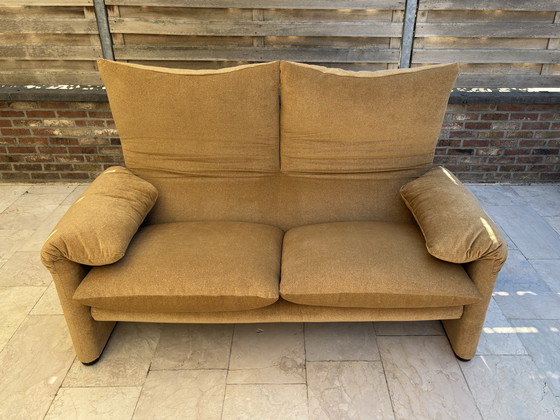 Image 1 of Sofá Cassina Maralunga de 2 plazas de Vico Magistretti