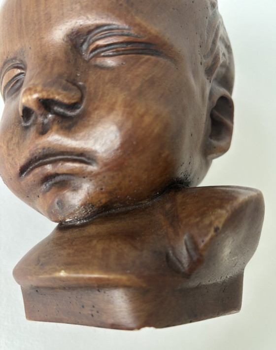 Tête d'Enfant Vintage Antique par Gebroeders van Paridon – Objets déco, Other (photo 10 of 10)