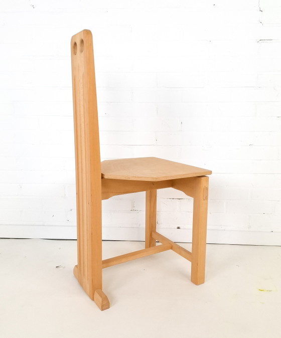 Image 1 of Vintage modernist constructivist stoeltje jaren 70