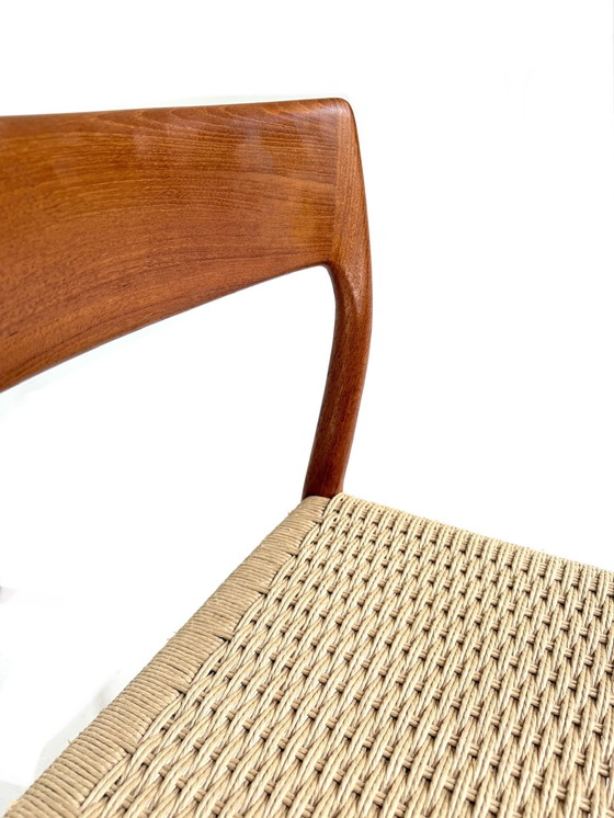 Image 1 of Sedia da pranzo vintage modello n. 77, Niels Otto Møller '70
