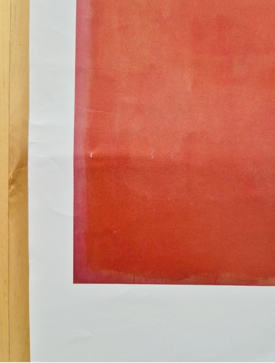 Image 1 of Mark rothko poster vuitton fondation Paris design serie 2