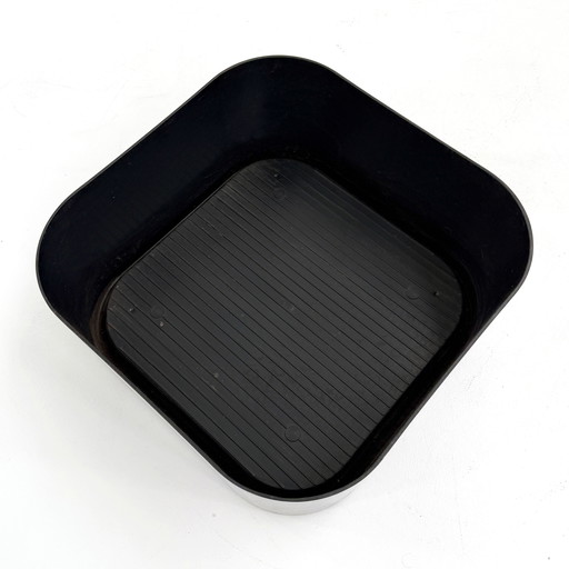 Black Planter on Wheels by Isao Hosoe for Intercom, 1970s