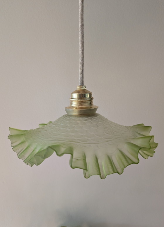 Image 1 of Beautiful, unique vintage pendant lamp