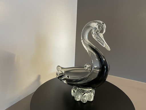 Vintage Murano Schwan
