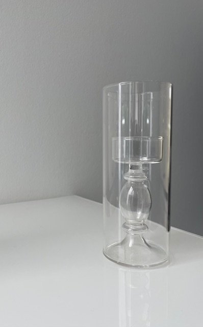Image 1 of Set of 2 Serax "Tube" Windlights/Vases - design René Barba