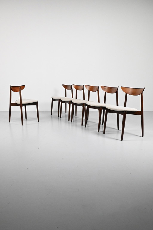 Set of 6 Østergaard dining chairs