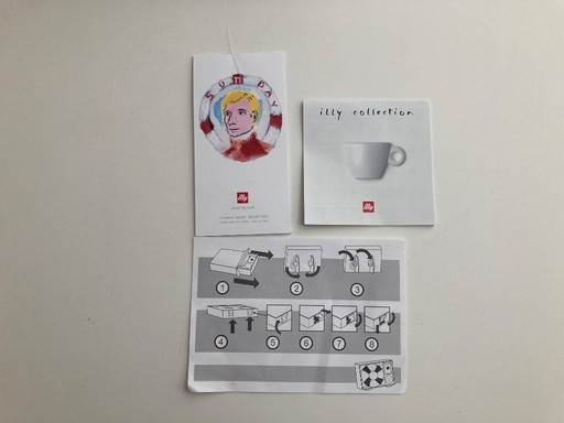 illy collection - 2005 - espresso cups - Julian Schnabel - Chuck.