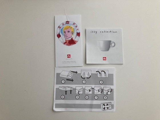 Image 1 of Collection Illy - 2005 - Tasses à expresso - Julian Schnabel - Chuck.