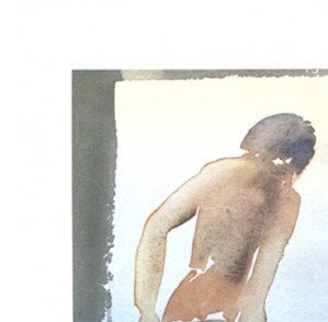 Image 1 of Back Act - Color offset lithograph by Nils Burwitz