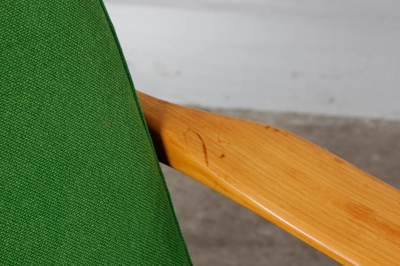 Set of 2 Vintage design easy Chair Armchairs 1960s 1970s Knoll – Wood, Scandinavian (photo 10 of 17)