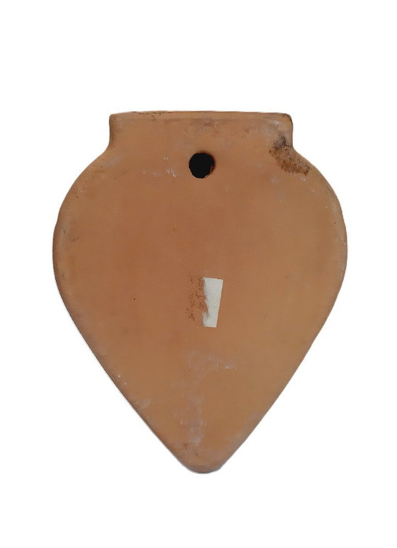 Image 1 of Vintage wandhangende keramische vaas