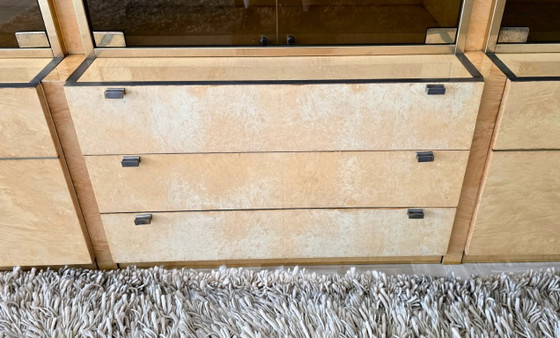 Set di tre vetrine di Jean-Claude Mahey per Roche Bobois, anni '70. – Wood (photo 8 of 18)