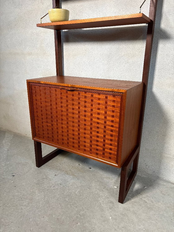 Image 1 of Poul Cadovius – Modulair Wandmeubel, Denemarken jaren 60'